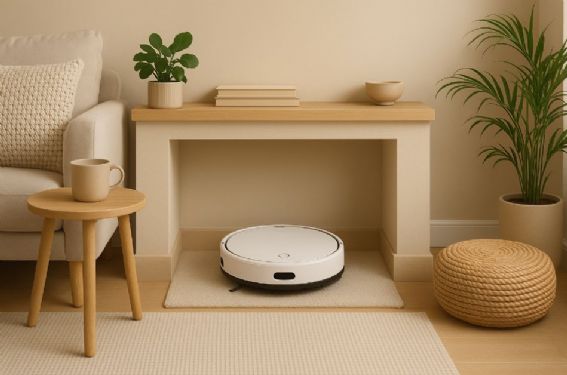 室友的休息站！為掃地機器人設計專屬的完美休息角落